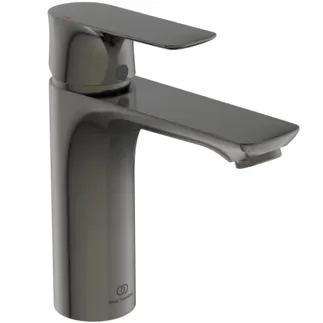 IDEAL STANDARD CONNECT AIR - Waschtischarmatur 48x165x176 mm, 125 mm vertikaler Abstand bis Mitte Auslauf in magnetic grey, 5 l/min (3 bar), ohne Ablaufgarnitur - EasyFix, Strahlregler, Click-Technologie, Durchflussbegrenzer, EPD, FirmaFlow, PVD Technologie #A7055A5 - Magnetic Grey