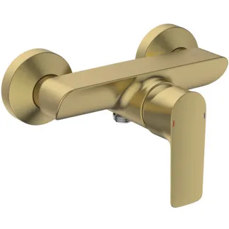 IDEAL STANDARD CONNECT AIR - Brausearmatur AP 207x145x126 mm in brushed gold, 24 l/min (3 bar) - Click-Technologie, EPD, FirmaFlow, PVD Technologie #A7032A2 - Brushed Gold