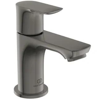 IDEAL STANDARD CONNECT AIR - Standventil 48x115x126 mm, 85 mm vertikaler Abstand bis Mitte Auslauf in magnetic grey, 5 l/min (3 bar), ohne Ablaufgarnitur - Durchflussbegrenzer, PVD Technologie #A7031A5 - Magnetic Grey