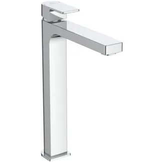 IDEAL STANDARD EDGE - Waschtischarmatur 48x199x289 mm, 165 mm vertikaler Abstand bis Mitte Auslauf in chrom, 5 l/min (3 bar), ohne Ablaufgarnitur - EasyFix, Strahlregler, Durchflussbegrenzer, EPD, SmartShine Oberfläche #A7114AA - Chrom