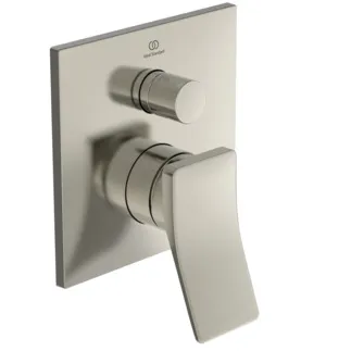 IDEAL STANDARD CONCA - Badearmatur UP Bausatz 2 163x102x196 mm in silver storm, Kit 1 required (A1000), 23.0 l/min (3 bar) - Click-Technologie, EPD, PVD Technologie. BITTE BEACHTEN SIE: Dieses Produkt wird aus dem Sortiment genommen und durch A8735GN ersetzt. #A7374GN - Edelstahl