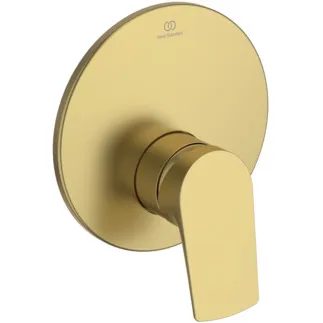 IDEAL STANDARD LDV - Brausearmatur UP Bausatz 2 163x99x187 mm in brushed gold, Kit 1 required (A1000), 23 l/min (3 bar) - Click-Technologie, PVD Technologie. BITTE BEACHTEN SIE: Dieses Produkt wird aus dem Sortiment genommen und durch A8721A2 ersetzt. #A7636A2 - Brushed Gold