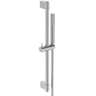 IDEAL STANDARD IDEALRAIN - Brausekombination mit Brausestange 105x277x603 mm in chrom, 8 l/min (3 bar) - Durchflussbegrenzer #A7616AA - Chrom