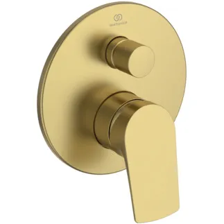 IDEAL STANDARD LDV - Badearmatur UP Bausatz 2 163x99x187 mm in brushed gold, Kit 1 required (A1000), 23.0 l/min (3 bar) - Click-Technologie, PVD Technologie. BITTE BEACHTEN SIE: Dieses Produkt wird aus dem Sortiment genommen und durch A8723A2 ersetzt. #A7637A2 - Brushed Gold