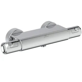 IDEAL STANDARD CERATHERM T50 - Brausearmatur AP 325x100x70 mm in chrom, 22 l/min (3 bar) - Thermostatfunktion, Wasser- & Energiesparend, CoolBody, Sicherheitssperre, SmartShine Oberfläche #A7695AA - Chrom