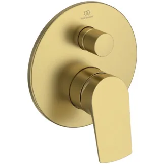 IDEAL STANDARD LDV - Badearmatur UP Bausatz 2 163x99x187 mm in brushed gold, Kit 1 required (A1000), 23.0 l/min (3 bar) - Click-Technologie, PVD Technologie. BITTE BEACHTEN SIE: Dieses Produkt wird aus dem Sortiment genommen und durch A8722A2 ersetzt. #A7638A2 - Brushed Gold