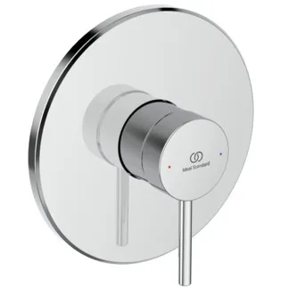 IDEAL STANDARD CERALINE NUOVO - Brausearmatur UP Bausatz 2 157x64x158.5 mm in chrom, Kit 1 required (A1000NU), 26 l/min (3 bar) - SmartShine Oberfläche #A8566AA - Chrom