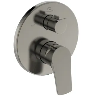 IDEAL STANDARD LDV - Badearmatur UP Bausatz 2 157x79x179.5 mm in silver storm, Kit 1 required (A1000NU), 20 l/min (3 bar) - PVD Technologie #A8723GN - Edelstahl
