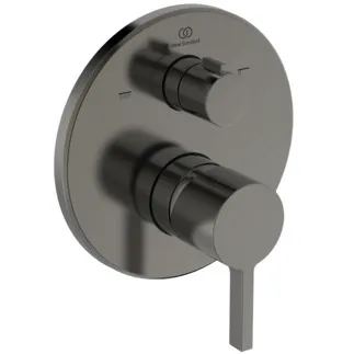 IDEAL STANDARD JOY - Badearmatur UP Bausatz 2 157x82x179.5 mm in magnetic grey, Kit 1 required (A1000NU), 20 l/min (3 bar) - PVD Technologie #A8727A5 - Magnetic Grey