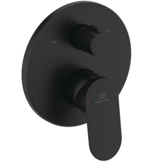 IDEAL STANDARD CERALIFE O - Badearmatur UP Bausatz 2 157x78x182.5 mm in schwarz, Kit 1 required (A1000NU), 20 l/min (3 bar) #A8711XG - Silk Black