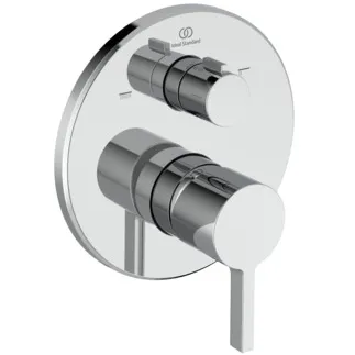 IDEAL STANDARD JOY - Badearmatur UP Bausatz 2 157x82x179.5 mm in chrom, Kit 1 required (A1000NU), 20 l/min (3 bar) - SmartShine Oberfläche #A8727AA - Chrom