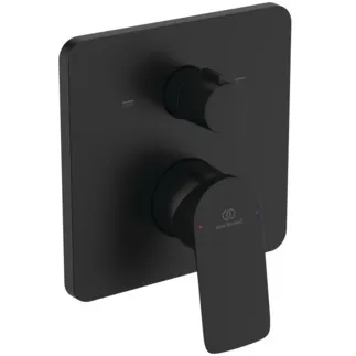 IDEAL STANDARD CERALIFE C - Badearmatur UP Bausatz 2 157x87x182.5 mm in schwarz, Kit 1 required (A1000NU), 20 l/min (3 bar) #A8715XG - Silk Black