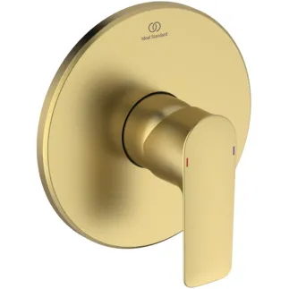 IDEAL STANDARD CONNECT AIR - Brausearmatur UP Bausatz 2 157x80x160.5 mm in brushed gold, Kit 1 required (A1000NU), 20 l/min (3 bar) - PVD Technologie #A8739A2 - Brushed Gold