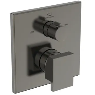 IDEAL STANDARD EXTRA - Badearmatur UP Bausatz 2 157x69x157 mm in magnetic grey, Kit 1 required (A1000NU), 20 l/min (3 bar) - PVD Technologie #A8731A5 - Magnetic Grey