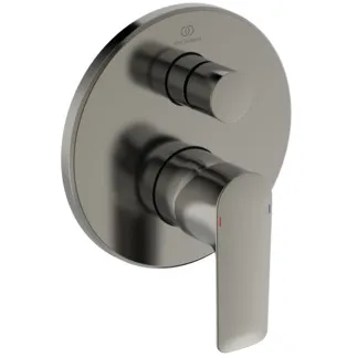 IDEAL STANDARD CONNECT AIR - Badearmatur UP Bausatz 2 157x80x188.5 mm in silver storm, Kit 1 required (A1000) - PVD Technologie #A8740GN - Edelstahl