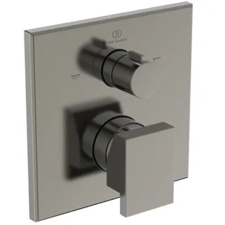 IDEAL STANDARD EXTRA - Badearmatur UP Bausatz 2 157x69x157 mm in silver storm, Kit 1 required (A1000NU), 20 l/min (3 bar) - PVD Technologie #A8731GN - Edelstahl