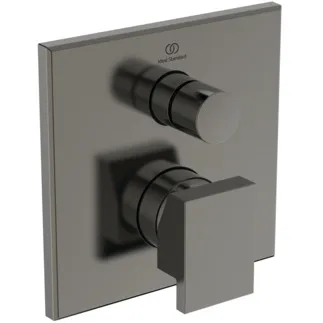 IDEAL STANDARD EXTRA - Badearmatur UP Bausatz 2 157x64x157 mm in magnetic grey, Kit 1 required (A1000) - PVD Technologie #A8730A5 - Magnetic Grey