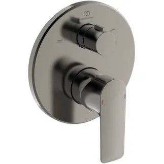 IDEAL STANDARD CONNECT AIR - Badearmatur UP Bausatz 2 157x80x188.5 mm in silver storm, Kit 1 required (A1000NU), 20 l/min (3 bar) - PVD Technologie #A8741GN - Edelstahl