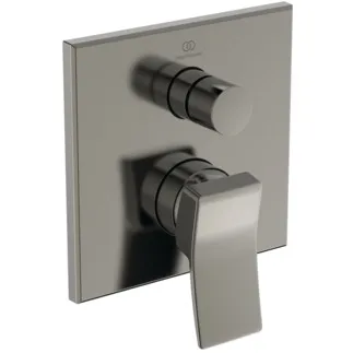IDEAL STANDARD CONCA - Badearmatur UP Bausatz 2 157x69x183.5 mm in silver storm, Kit 1 required (A1000) - PVD Technologie #A8734GN - Edelstahl