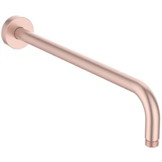 IDEAL STANDARD IDEALRAIN - Decken- & Wandanschluss 55x418x114 mm, 390 mm vertikaler Abstand bis Mitte Auslauf in rosé #B9445RO