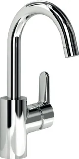 IDEAL STANDARD CONNECT BLUE - Waschtischarmatur 111x184x288 mm, 146 mm vertikaler Abstand bis Mitte Auslauf in chrom, 12 l/min (3 bar), ohne Ablaufgarnitur - EasyFix, Verdeckter Strahlregler, Click-Technologie, EPD, FirmaFlow, SmartShine Oberfläche #B9933AA - Chrom