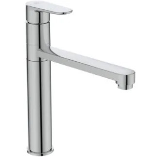 IDEAL STANDARD CERAFINE MODEL O - Küchenarmatur 50x246x281 mm, 205 mm vertikaler Abstand bis Mitte Auslauf in chrom, 9 l/min (3 bar) - EasyFix, Click-Technologie, EPD, FirmaFlow, SmartShine Oberfläche #BC501AA - Chrom