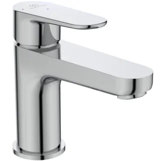 IDEAL STANDARD CERAFINE MODEL O - Waschtischarmatur 50x155x138 mm, 114 mm vertikaler Abstand bis Mitte Auslauf in chrom, 3.8 l/min (3 bar), ohne Ablaufgarnitur - EasyFix, Strahlregler, BlueStart, EPD, FirmaFlow, SmartShine Oberfläche #BC697AA - Chrom