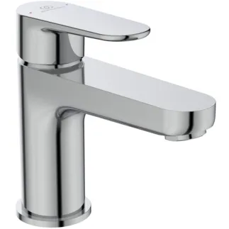 IDEAL STANDARD CERAFINE MODEL O - Waschtischarmatur 50x155x138 mm, 114 mm vertikaler Abstand bis Mitte Auslauf in chrom, 3.8 l/min (3 bar), ohne Ablaufgarnitur - EasyFix, Strahlregler, EPD, FirmaFlow, SmartShine Oberfläche #BC696AA - Chrom