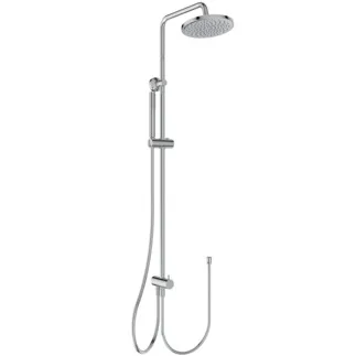 IDEAL STANDARD IDEALRAIN - Duschsystem AP 200x473x1118 mm in chrom, 12.0 l/min (3 bar) #BC747AA - Chrom