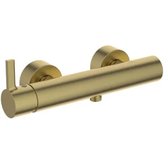 IDEAL STANDARD JOY - Brausearmatur AP 306x106x108 mm in brushed gold, 20.0 l/min (3 bar) - Click-Technologie, EPD, FirmaFlow, PVD Technologie #BC785A2 - Brushed Gold