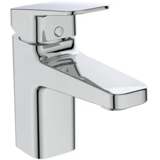 IDEAL STANDARD CERAPLAN - Waschtischarmatur 47x164x147 mm, 104 mm vertikaler Abstand bis Mitte Auslauf in chrom, 5 l/min (3 bar), mit Ablaufgarnitur - EasyFix, Click-Technologie, Durchflussbegrenzer, EPD, FirmaFlow, SmartShine Oberfläche, NF-zertifiziert #BD214AA - Chrom