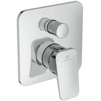 IDEAL STANDARD CERAPLAN - Badearmatur UP Bausatz 2 163x93x185 mm in chrom, Kit 1 required (A1000), 23.0 l/min (3 bar) - Click-Technologie, EPD, SmartShine Oberfläche. BITTE BEACHTEN SIE: Dieses Produkt wird aus dem Sortiment genommen und durch A8719AA ersetzt. #BD263AA - Chrom