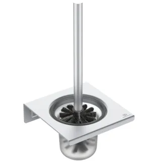 IDEAL STANDARD Alu+ - Bürstengarnitur 160x170x347 mm in silber - Kernelemente aus Aluminium #BD593SI