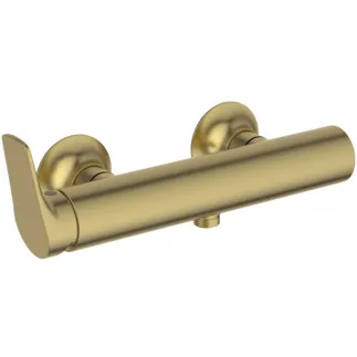 IDEAL STANDARD LDV - Brausearmatur AP 304x106x105 mm in brushed gold, 12 l/min (3 bar) - Click-Technologie, FirmaFlow, PVD Technologie #BD665A2 - Brushed Gold