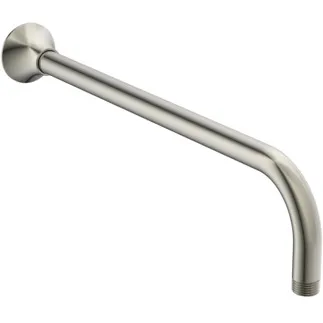 IDEAL STANDARD LDV - Decken- & Wandanschluss 55x418x114.5 mm, 390 mm vertikaler Abstand bis Mitte Auslauf in silver storm - PVD Technologie #BD679GN - Edelstahl