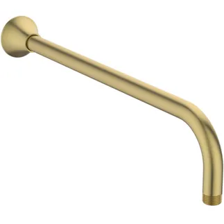 IDEAL STANDARD LDV - Decken- & Wandanschluss 55x418x114.5 mm, 390 mm vertikaler Abstand bis Mitte Auslauf in brushed gold - PVD Technologie #BD679A2 - Brushed Gold