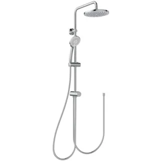 IDEAL STANDARD CERATWIST T20 - Duschsystem AP 200x461x759 mm in chrom, 8.0 l/min (3 bar) - Strahlregler, Variable Strahlarten, CoolBody #BD972AA - Chrom
