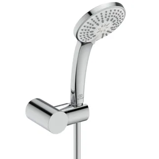 IDEAL STANDARD IDEALRAIN - Brausekombination ohne Brausestange in chrom - Strahlregler, Variable Strahlarten #BD986AA - Chrom