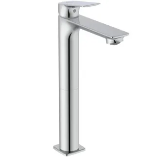 IDEAL STANDARD CERALIFE C - Waschtischarmatur 48x175.5x295 mm, 135 mm vertikaler Abstand bis Mitte Auslauf in chrom, 3.8 l/min (3 bar), ohne Ablaufgarnitur - Strahlregler, FirmaFlow, SmartShine Oberfläche #BE050AA - Chrom