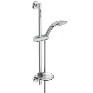 IDEAL STANDARD IDEALRAIN - Brausekombination mit Brausestange in chrom - Strahlregler #BD912AA - Chrom