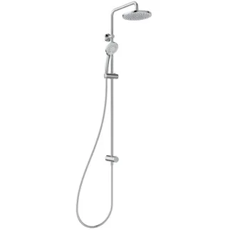 IDEAL STANDARD CERATWIST T20 - Duschsystem AP in chrom, 12.0 l/min (3 bar) - Strahlregler, Variable Strahlarten, CoolBody #BD954AA - Chrom
