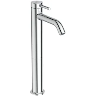 IDEAL STANDARD CERALINE NUOVO - Waschtischarmatur 48x166.5x332 mm, 135 mm vertikaler Abstand bis Mitte Auslauf in chrom, 3.8 l/min (3 bar), mit Ablaufgarnitur - Strahlregler, Verdeckter Strahlregler, BlueStart, SmartShine Oberfläche #BD960AA - Chrom