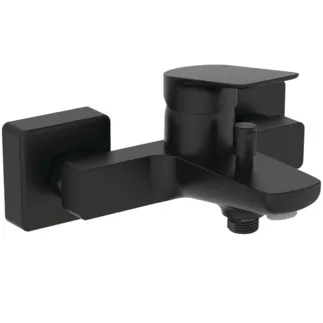 IDEAL STANDARD CERALIFE C - Badearmatur AP 207x177x115 mm, 155 mm vertikaler Abstand bis Mitte Auslauf in schwarz - FirmaFlow #BE067XG - Silk Black
