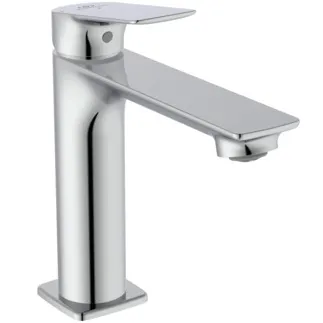 IDEAL STANDARD CERALIFE C - Waschtischarmatur 48x175.5x174 mm, 135 mm vertikaler Abstand bis Mitte Auslauf in chrom, 3.8 l/min (3 bar), ohne Ablaufgarnitur - Strahlregler, FirmaFlow, SmartShine Oberfläche #BE122AA - Chrom