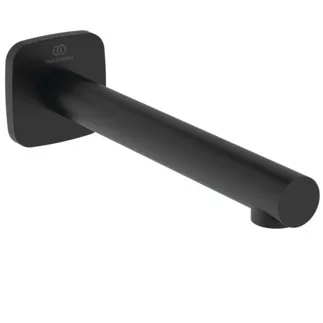IDEAL STANDARD CERALIFE C - Wandauslauf 65x228x65 mm, 210 mm vertikaler Abstand bis Mitte Auslauf in schwarz, 25 l/min (3 bar) #BE068XG - Silk Black