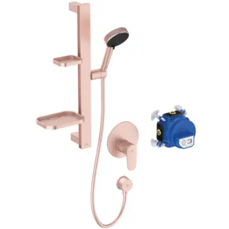 IDEAL STANDARD CERAFINE MODEL O - Duschpaket in rosé #BE127RO
