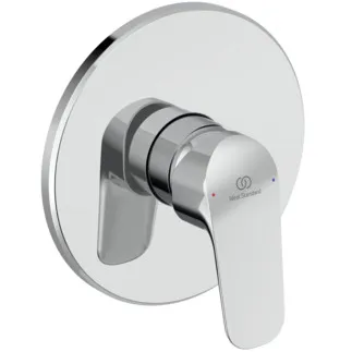 IDEAL STANDARD CERAFLEX 2027 - Brausearmatur UP Bausatz 2 157x84x157.5 mm in chrom, Kit 1 required (A1000NU), 20 l/min (3 bar) - SmartShine Oberfläche #BE543AA - Chrom