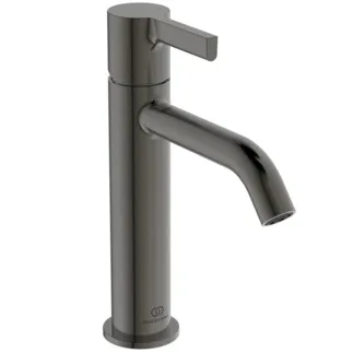 IDEAL STANDARD JOY - Waschtischarmatur 48x166.5x207 mm, 135 mm vertikaler Abstand bis Mitte Auslauf in magnetic grey, 3.8 l/min (3 bar), ohne Ablaufgarnitur - Strahlregler, Verdeckter Strahlregler, FirmaFlow, PVD Technologie #BE279A5 - Magnetic Grey