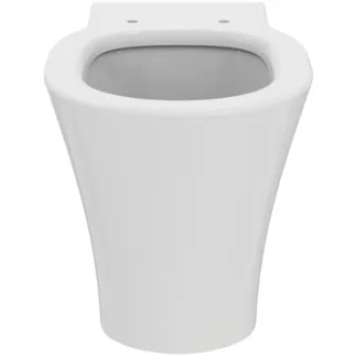 IDEAL STANDARD CONNECT AIR - Stand-WC (rückseitig offen) 360x545x400 mm in weiß, CL1 Vollspülung 4.5 - 6 l/min, horizontaler Ablauf - CL1, Spültechnologie AquaBlade, IdealPlus #E0042MA - Weiß (Alpin) mit Ideal Plus, Bild 2
