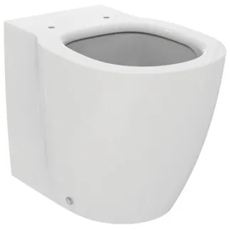 IDEAL STANDARD CONNECT - Stand-WC (rückseitig offen) 370x550x400 mm in weiß glänzend, CL1 Vollspülung 4.5 - 6 l/min - CL1 #E052401 - Weiß (Alpin)